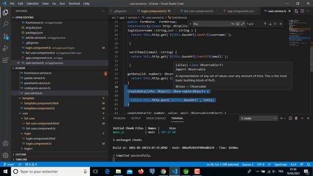 Part 21 How to add and update user Profile using Angular 11 Spring Boot PostgreSQL смотреть онлайн