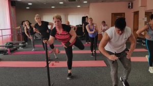 ФИТНЕС ДОМА . Бокс аэробика для красивого тела ( часть 2)