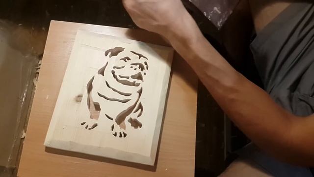Вырезание картины без ЧПУ. Выпиливание лобзиком. Scroll sawing. Enchel TC-SS 405 E. DIY смотреть онлайн