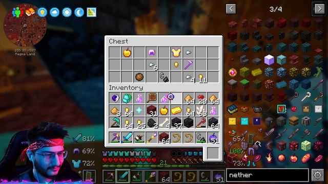 БАСТИОН, ПИГЛИНЫ, РАБОТАЕМ! МАЙНКРАФТ NEGODAY SMP SE2 RELOADED #12 (Minecraft) смотреть онлайн