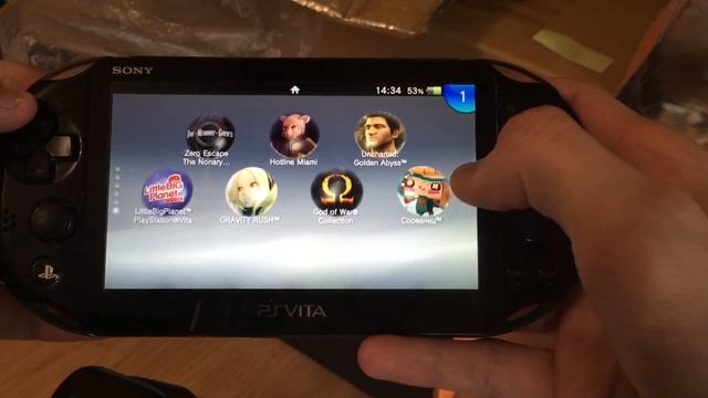PS Vita Распаковка 2022.  Авито