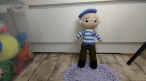 Десантник крючком. Мастер-класс. За ВДВ🙂