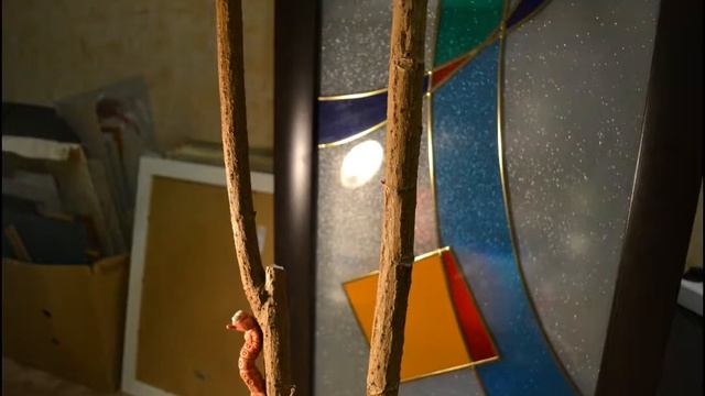 Учимся создавать пластилиновый мультик. "История гусеницы" Часть1 смотреть онлайн
