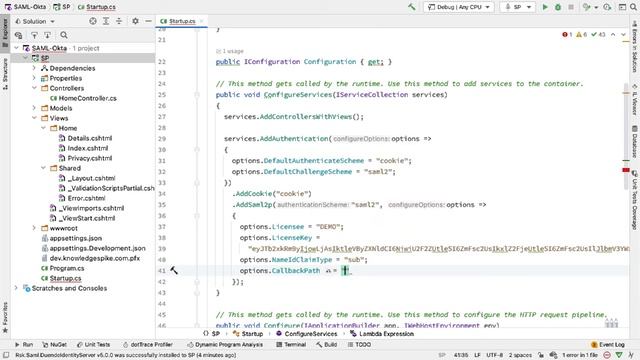 How to Enable Okta Single Sign-On in your Application using SAML смотреть онлайн