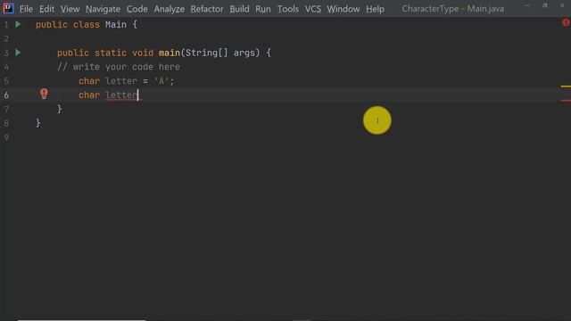 Java Tutorial | Character Type смотреть онлайн