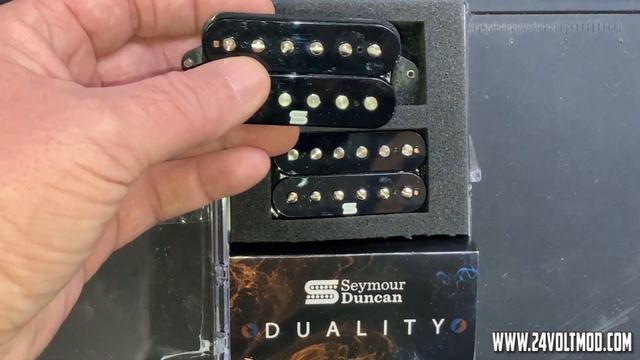 #24VoltMod #Duality Seymour Duncan Active Duality Pickups Unboxing смотреть онлайн