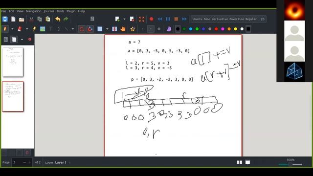 Week 2: Prefix Sum смотреть онлайн