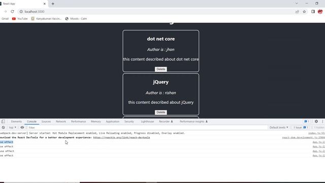 Use Effect hook in react JS & Use Effect Dependencies | React JS full tutorial смотреть онлайн