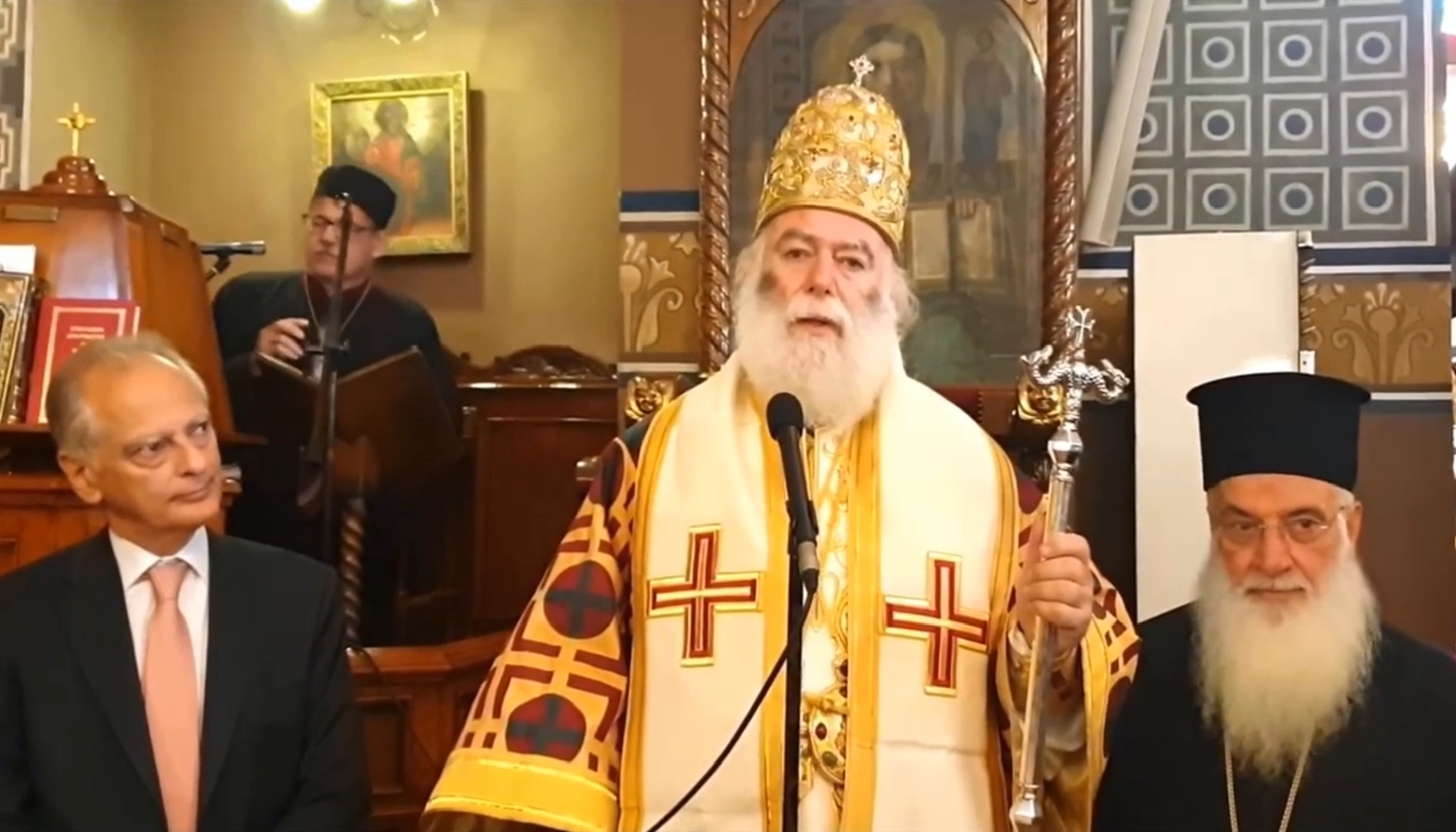 08.11.2019, CAIRO Patriarch Theodore Recognised Schismatic Group