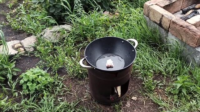 СБЫЛАСЬ МЕЧТА ? | РАСПАКОВКА КАЗАНА Satohsi ? | ВКУСНЫЙ ПЛОВ, В КАЗАНЕ НА КОСТРЕ ?? #15⠀