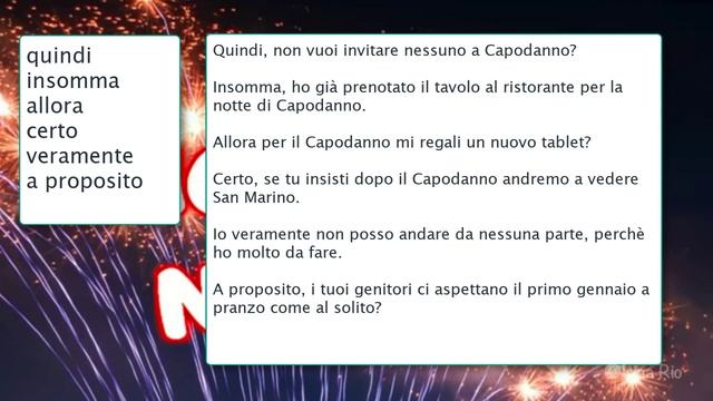 Вводные слова в подарок – Хулиганские поздравления с Рождеством и Новым годом по-итальянски – 45 смотреть онлайн