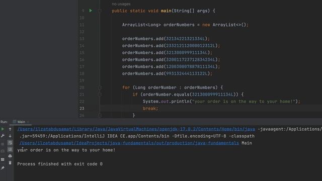 Searching From an ArrayList in Java смотреть онлайн