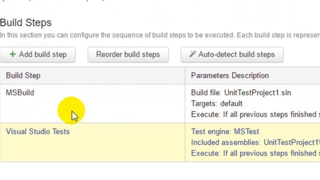 Parameters to msbuild and mstest in teamcity смотреть онлайн