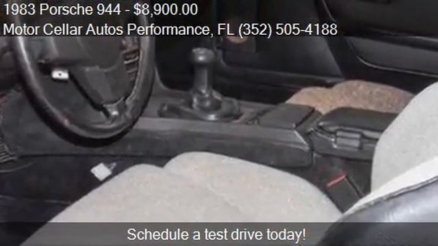 1983 Porsche 944 for sale in Gainesville, FL 32609 at the Mo смотреть онлайн
