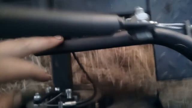 Минитрактор из мотоблока. Первый выезд. смотреть онлайн