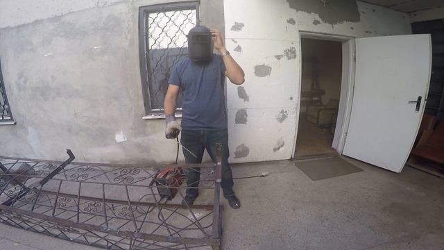 Первый опыт работы с электросваркой