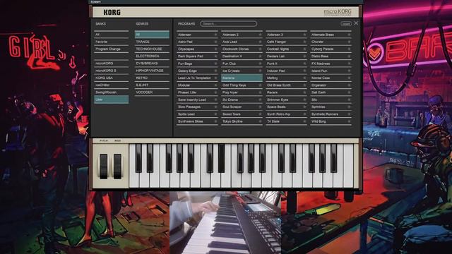kORG Microkorg custom patches смотреть онлайн