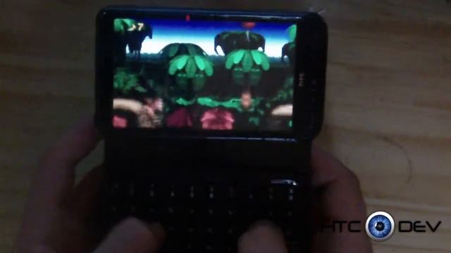 Donkey Kong Country sur HTC HD2 Android avec Snesoid et Clavier bluetooth. www.HTC-DEV.net смотреть онлайн