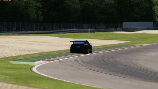 Assetto Corsa - Tesla Model 3 "Plaid" 1038 hp @ Monza - 1:49.665 смотреть онлайн