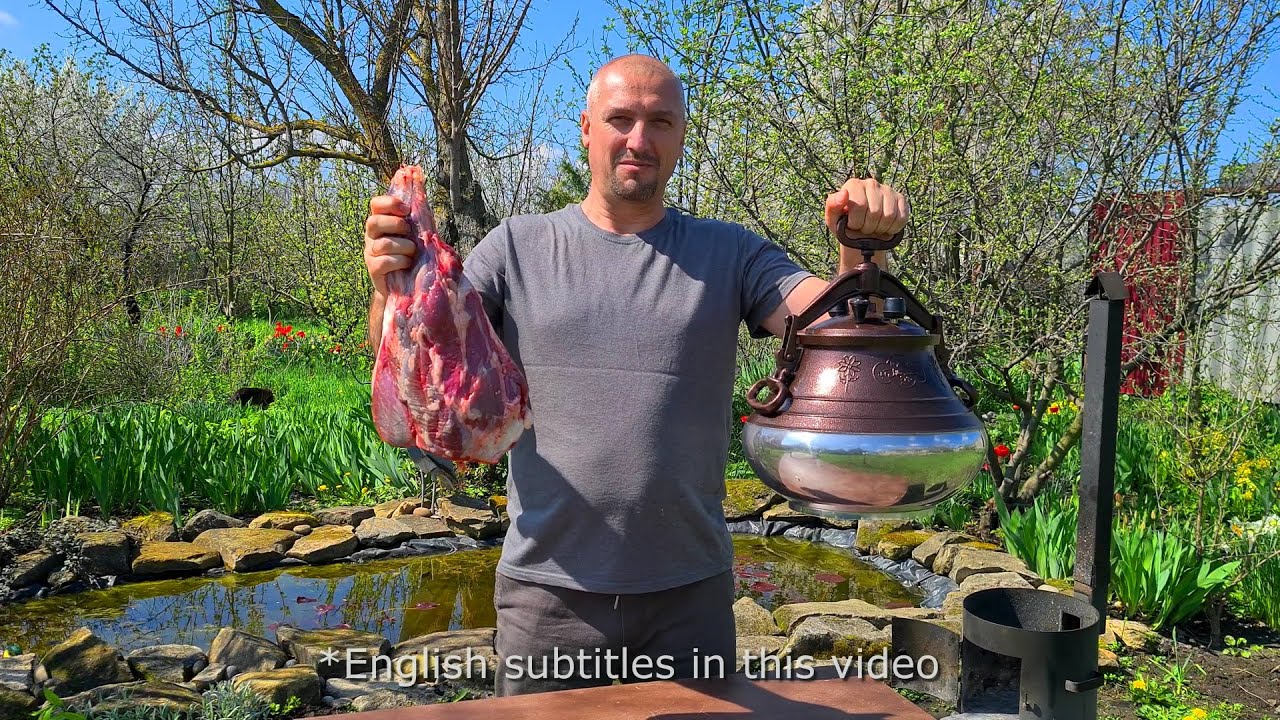 Узбекский плов с Бараниной - в Афганском казане смотреть онлайн