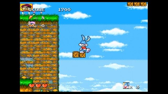 Sega Mega Drive 2 (Smd) 16-bit Tiny Toon Adventures Buster's Hidden Treasure Холмы