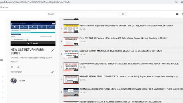 NEW GST RETURN FORM SERIES STEP BY STEP, GST ANX1 JSON, ANX2,RET1,SAHAJ,SUGAM EFFECTIVE 1 APRIL 202 смотреть онлайн