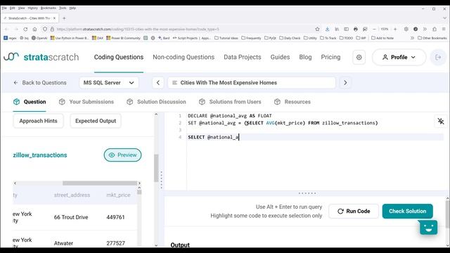 Learn SQL By Solving SQL Interview Problems (Data Analysts, Data Scientists) #13 смотреть онлайн