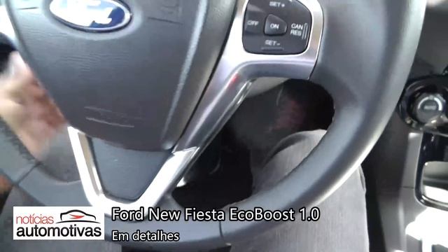 Ford New Fiesta 2017 com motor EcoBoost 1.0 turbo - Detalhes - NoticiasAutomotivas.com.br смотреть онлайн