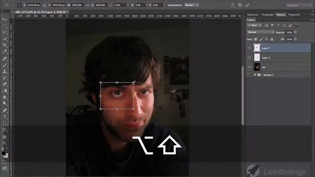 58 Ретушь Изменение размера частей тела смотреть онлайн
