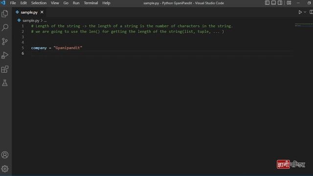Python String Length | Lecture 22 | Python for Beginners смотреть онлайн