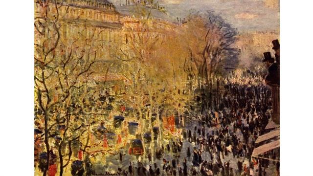 XXYZ Акценты | Клод Моне 'Бульвар Капуцинок в Париже' смотреть онлайн