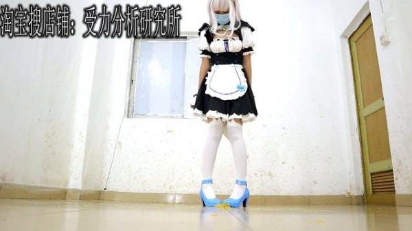 Chinese girl wear cosplay high-heeled shoes crush ネコぱら [NEKOPARA]