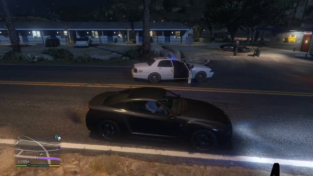 GTA_ разговор с грифом за майкла ... случайное событие перестрелка с копами ( смотреть онлайн