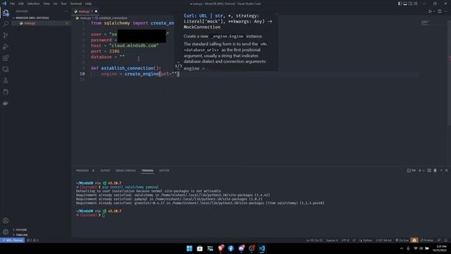 How to connect to MindsDB with SQL Alchemy | MindsDB Tutorial | Python смотреть онлайн