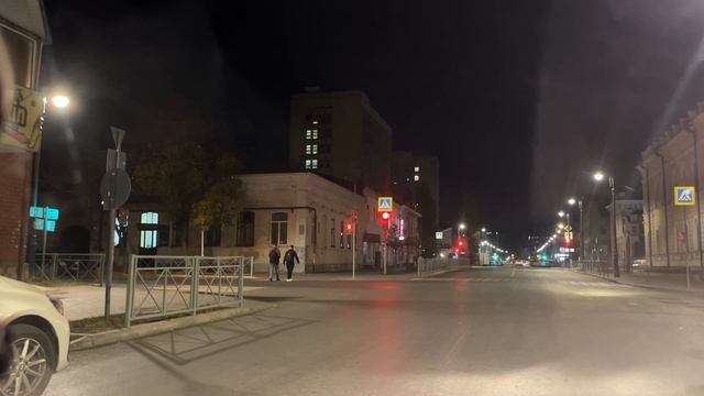 Автопрогулка Оренбург | 02.10.2023 г | Ночная прогулка до центра города и обратно | Под Басту смотреть онлайн