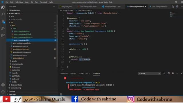 (6) Property binding Angular - TSو HTML ربط المعلومات بين смотреть онлайн