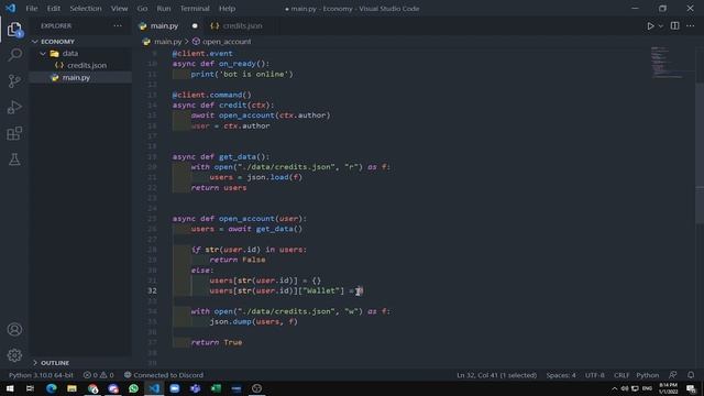 برمجة بوت كريدت ديسكورد | Discord.py بالعربي | Credit, Daily | Narox смотреть онлайн