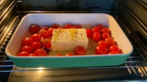 Паста с Фетой и помидорами черри ? Pasta mit Feta und Cherrytomaten