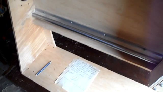 Макет портала станка с ЧПУ из фанеры смотреть онлайн