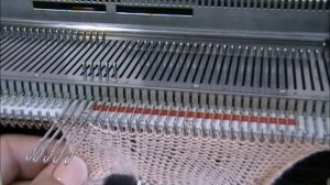 Частичное вязание/Укороченные ряды на машине СИЛЬВЕР-РИД SK 280