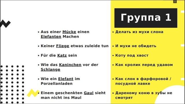 Сопоставление фразеологизмов с анималистическим компонентом в немецком и русском языках смотреть онлайн