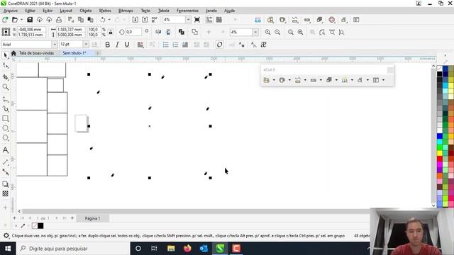 #8 - Encaixe retangular e remoção de linhas duplicadas eCut 6 Corel смотреть онлайн