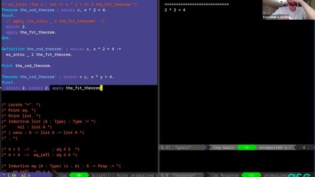 2. Введение в Coq смотреть онлайн