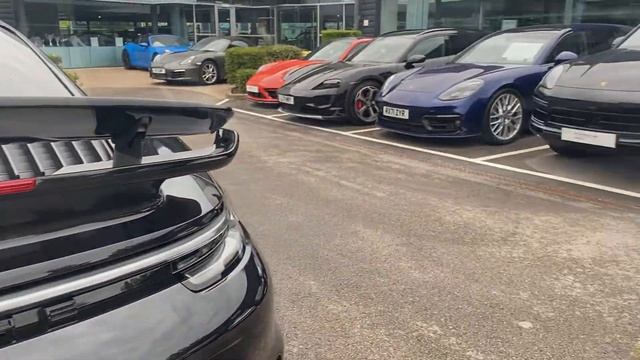 Porsche | 992 Turbo S | Jet Black Metallic смотреть онлайн