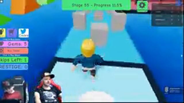 Папа БРОСИЛ ВЫЗОВ! Кто круче - Марк или папа в Roblox? Mark Play смотреть онлайн