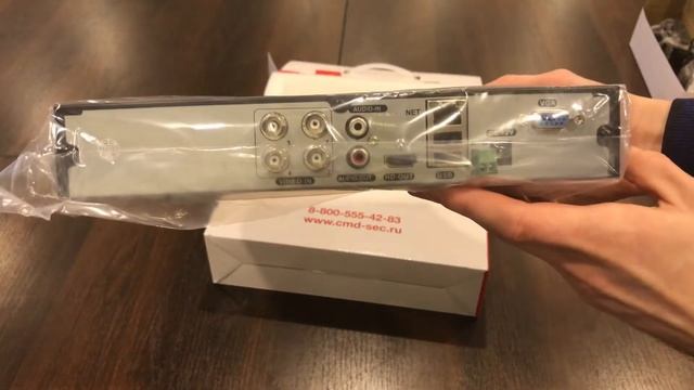 Видеообзор CMD-DVR-HD2104L V2 смотреть онлайн