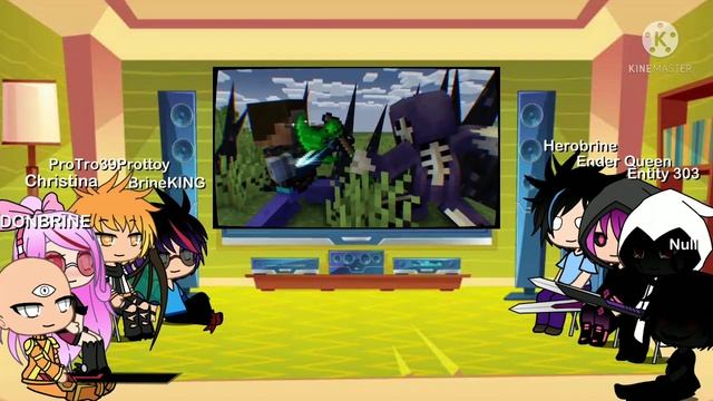 Herobrine & Entity 303 react to "Herobrine VS Deathlord and Entity 303" (MUST WATCH!) смотреть онлайн