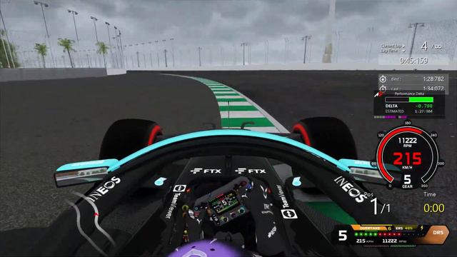 Assetto Corsa F1 2021 Jeddah Hotlap with Mercedes W12 (60fps) смотреть онлайн