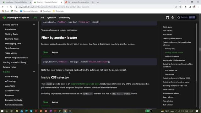 #47 Playwright with Python| Selecting Element Based on Other Element| Augmenting Existing Locator смотреть онлайн