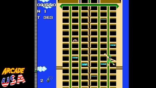 The FamiNes Arcade! Crazy Climber! смотреть онлайн
